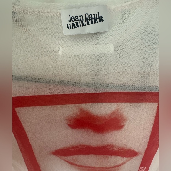 JPG eyes lips mesh shirt - Picture 1 of 2